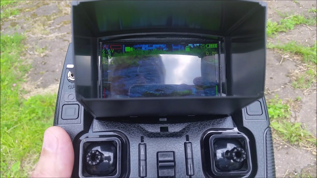 HUBSAN H501Ss тест посадки при разряде.