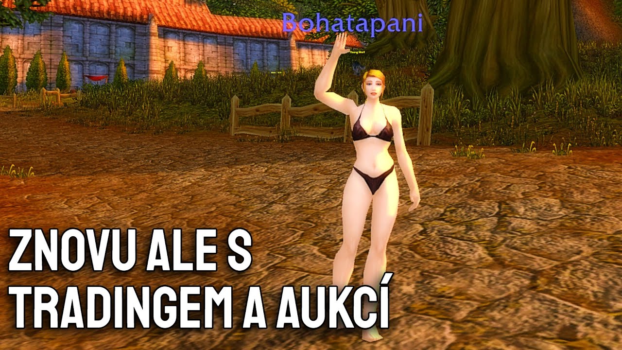 🔴Nový pokus, ale s tradingem a aukcí! WoW challenge, ale můžu nosit jen to co si vycraftím.