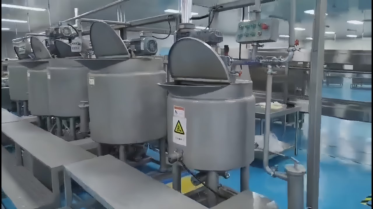 Cake production line #bakeryequipment