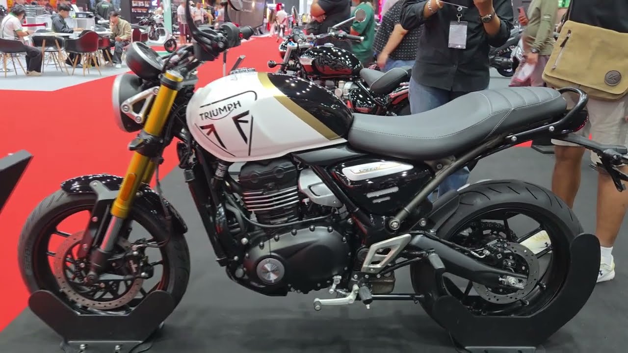 Triumph Speed ​​400 nowoczesny klasyczny motocykl typu roadster