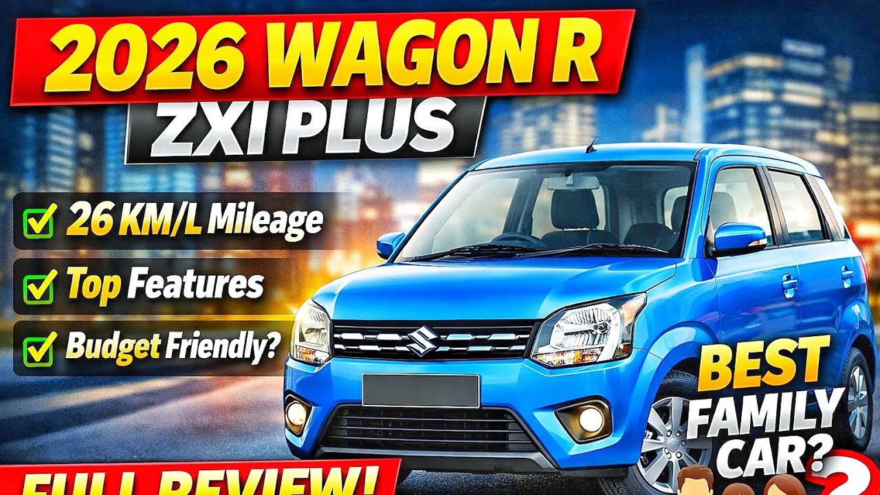 2026 Wagon R ZXI Plus Review 🔥 26 KM/L माइलेज + Premium Features | 7 लाख में Value for Money?