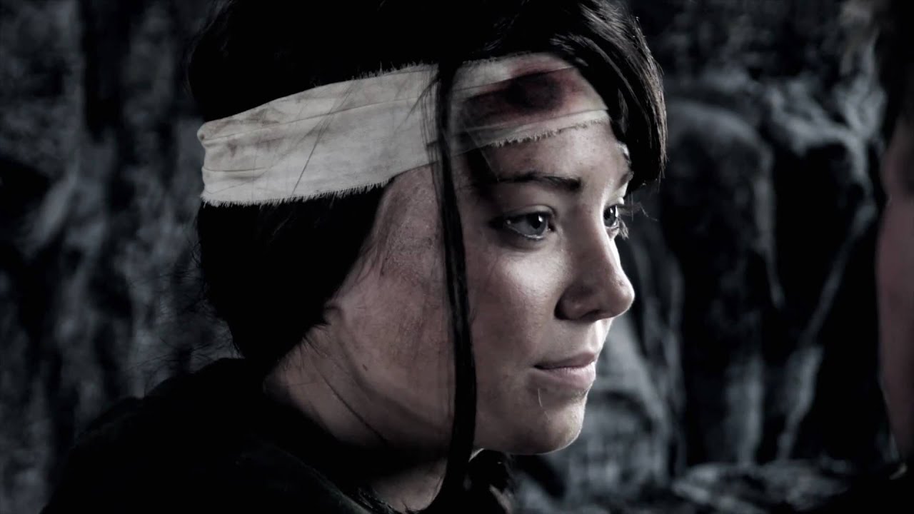 KATNISS AND PEETA: Chemistry Screen Test using the cave scene from The Hunger Games