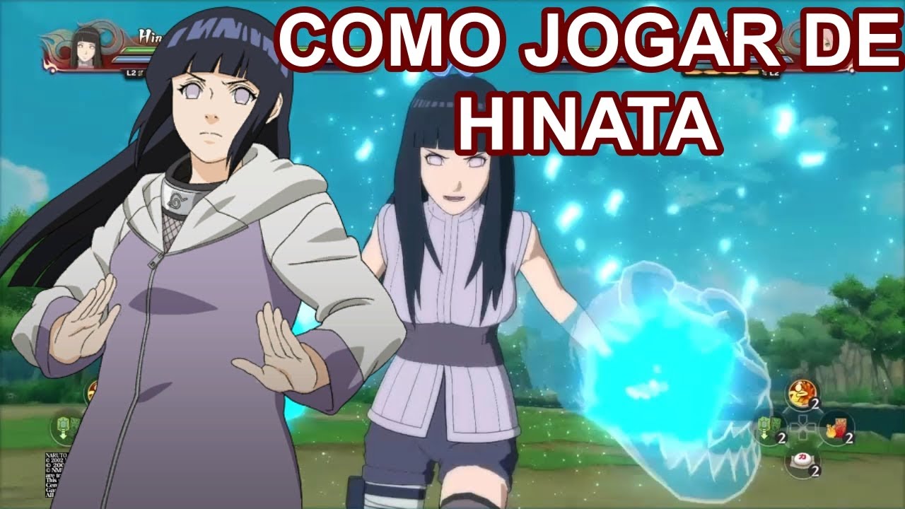 Como jogar de Hinata tutorial - Naruto Storm 4