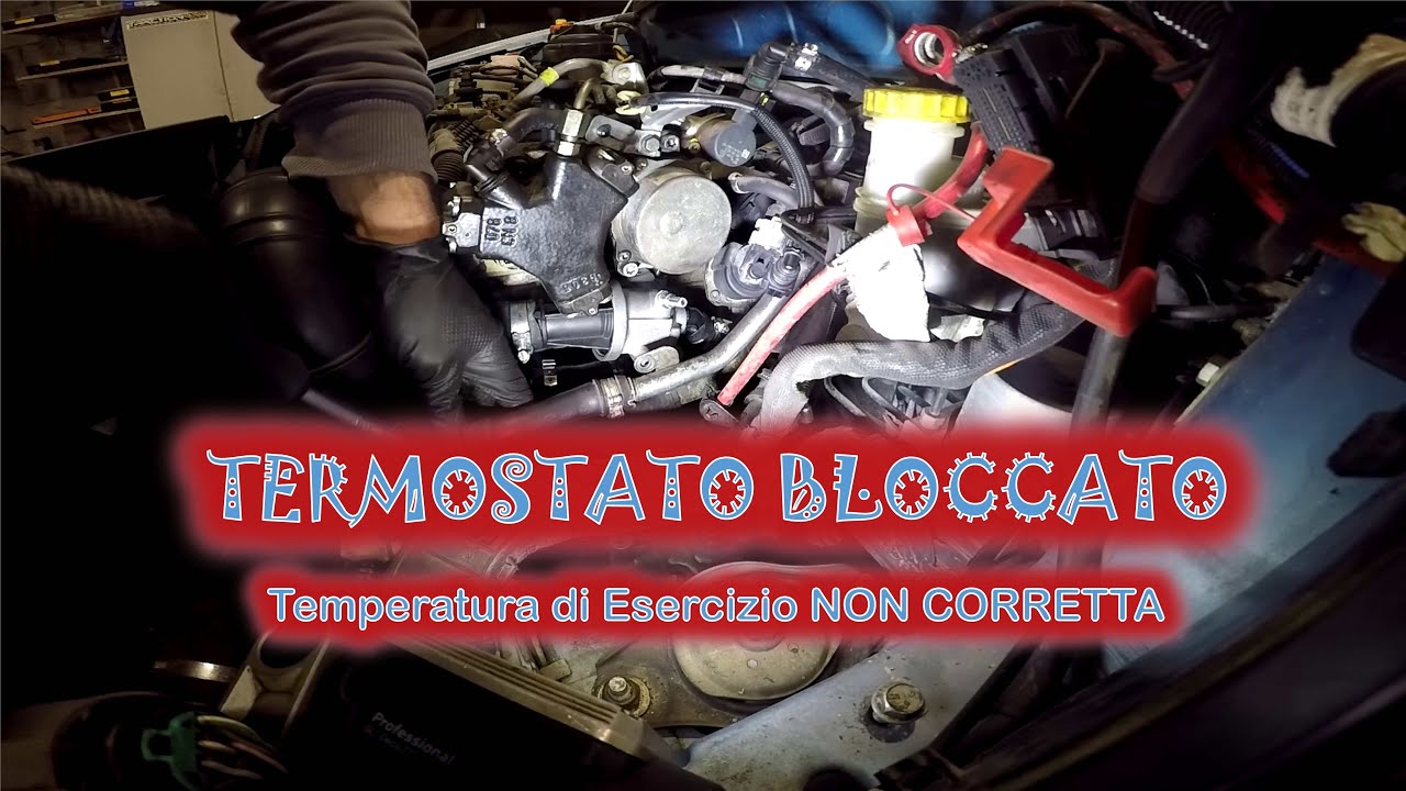 Sostituzione TERMOSTATO Fiat Panda 169 1.3 Multijet