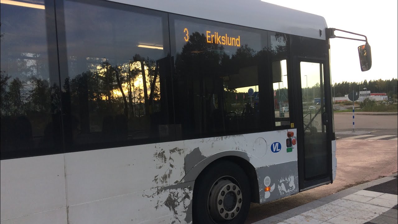 Bus ride line 3 from Kronv&auml;gen to Eriksborg.