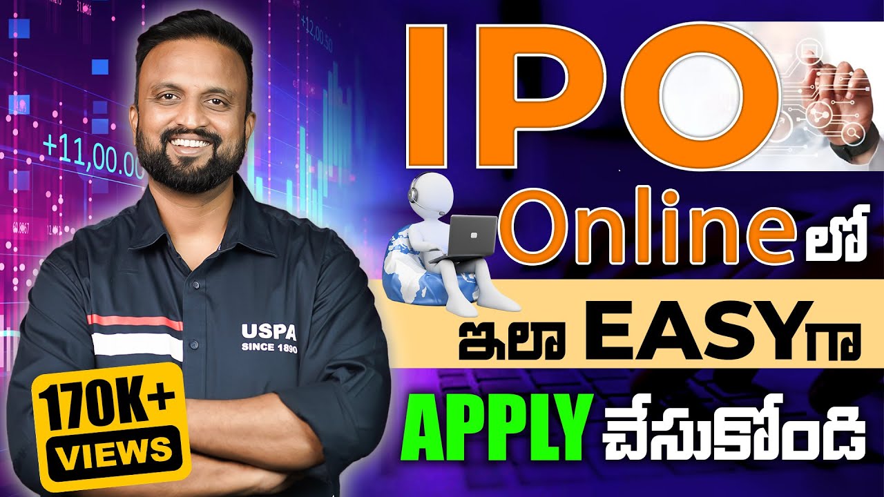 How to apply for IPO Online | Step by Step Process | Money Purse | Sai Krishna Pathri CFP