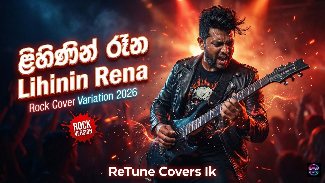 Lihinin Rena (ළිහිණින් රෑන) Rock Cover  | ReTune Covers lk 2026 | Sinhala Rock #rockcover #2026