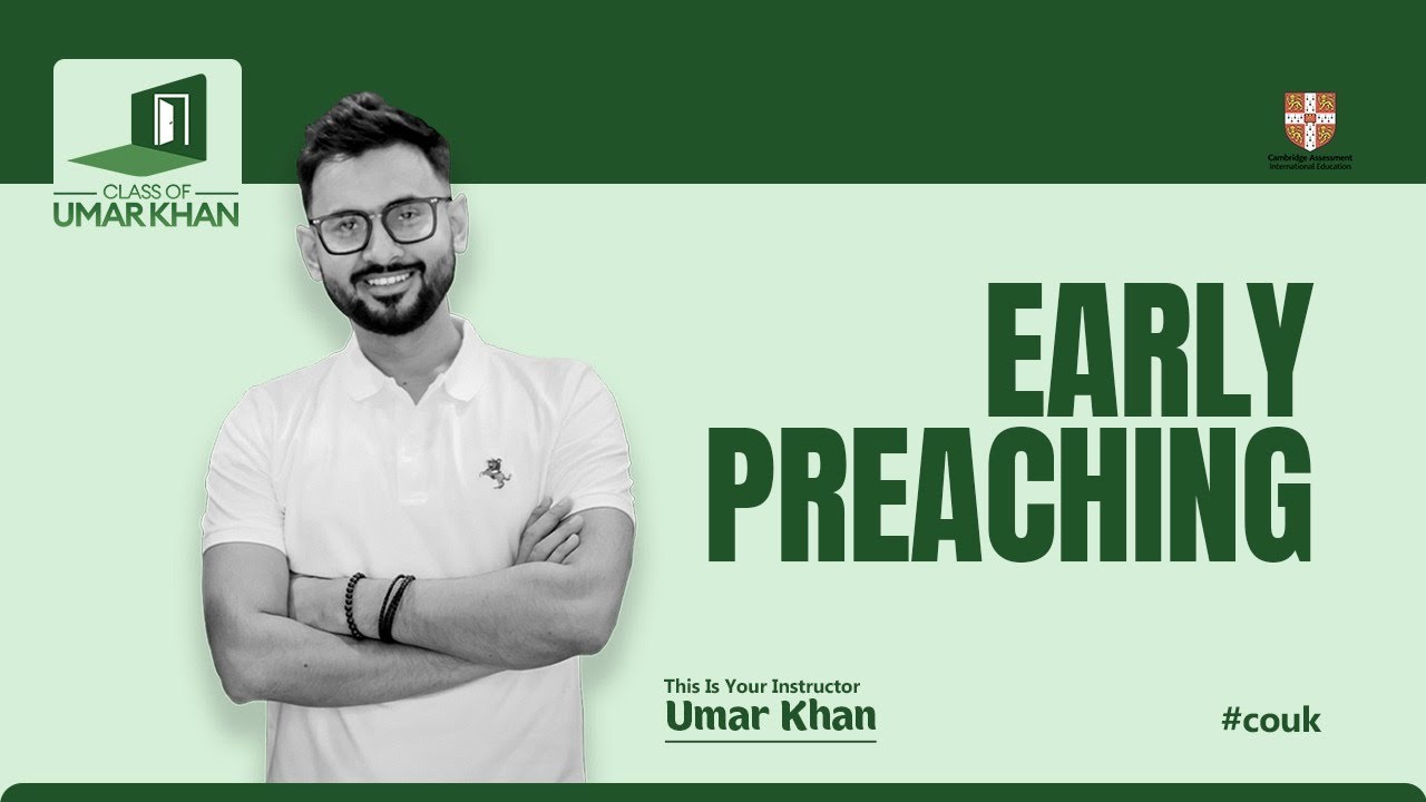 Early Preaching | COUK