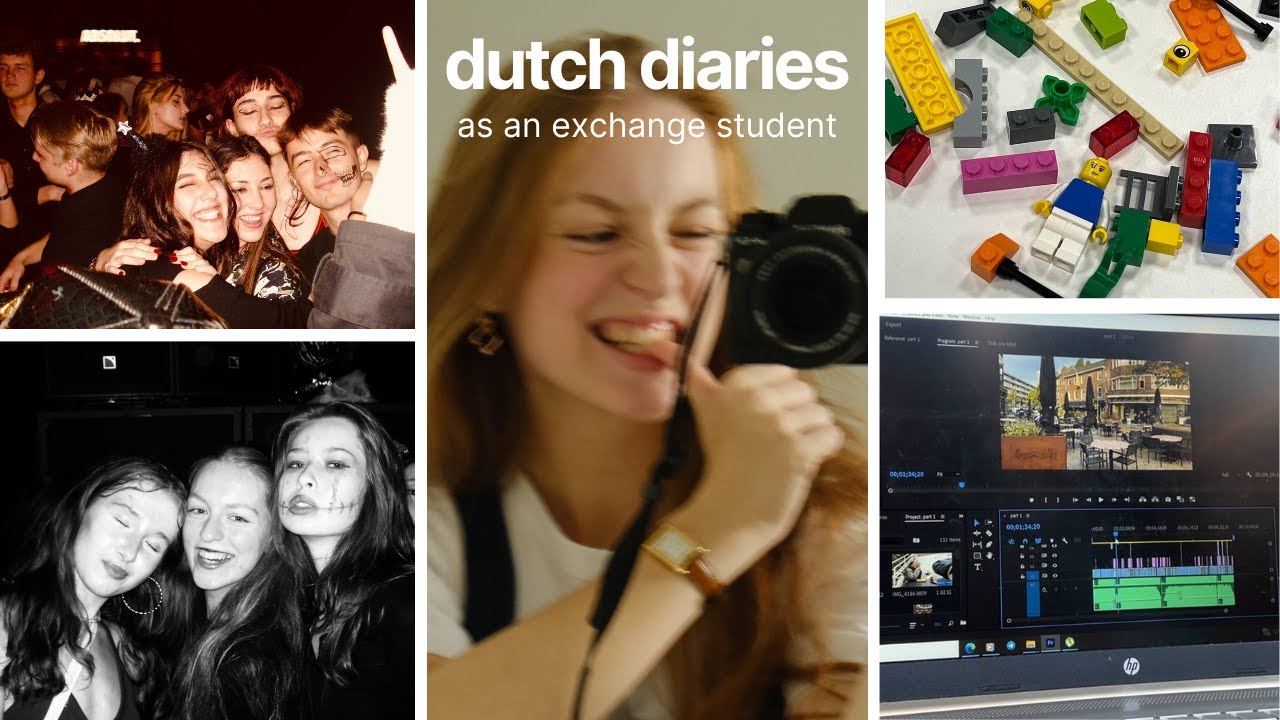Dutch diaries | Student Life in Tilburg & Halloween | Weekly vlog