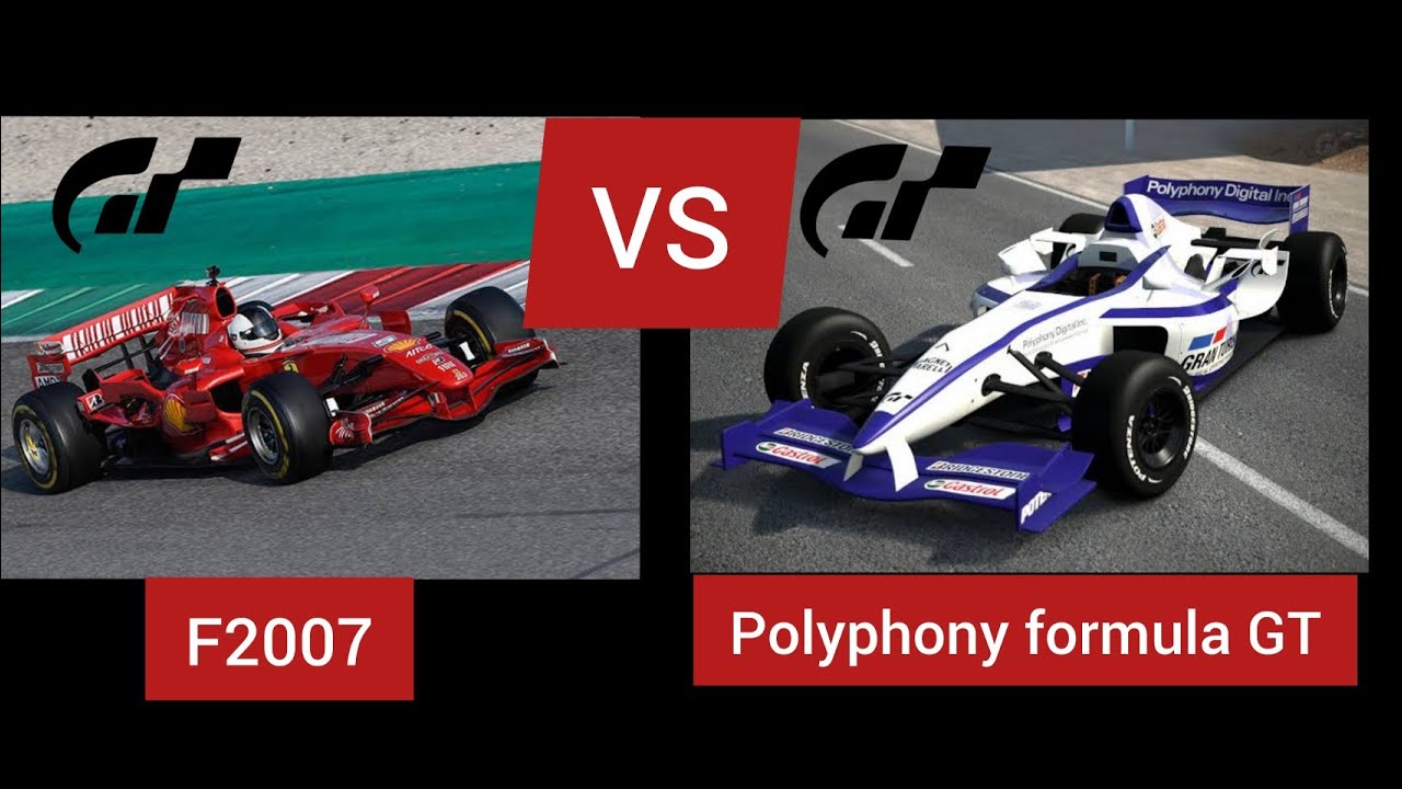 Gran Turismo PSP | Comparing Ferrari F2007 vs Polyphony Digital Formula GT | Gameplay #06