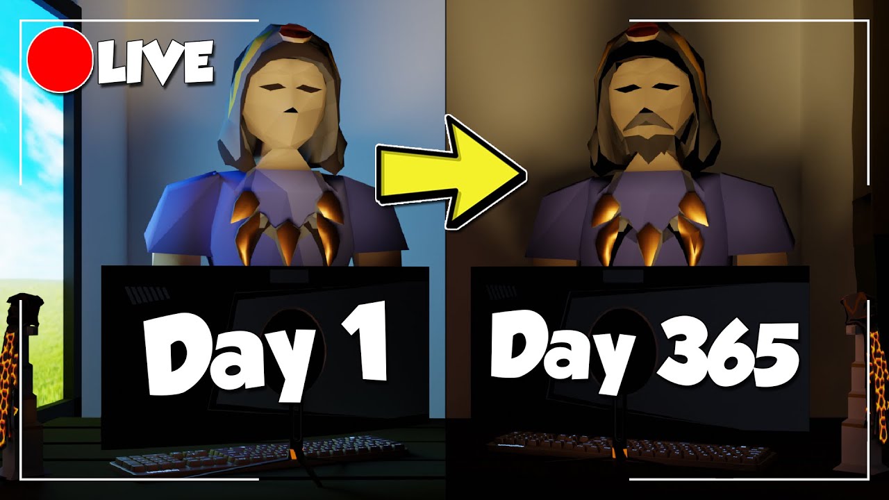 Runescape, But Streaming EVERY DAY In 2022. This Is How It Went