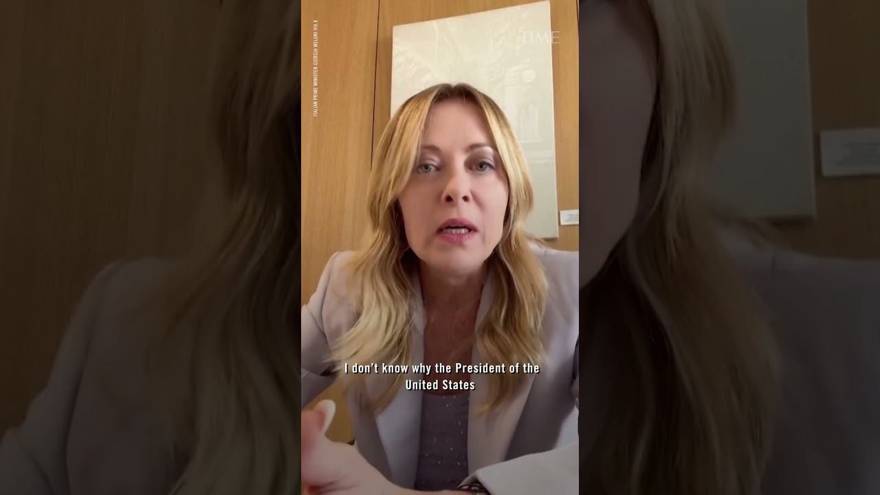 Italy&rsquo;s Prime Minister slams Trump&rsquo;s claim she &ldquo;begged&rdquo; for a photo with him