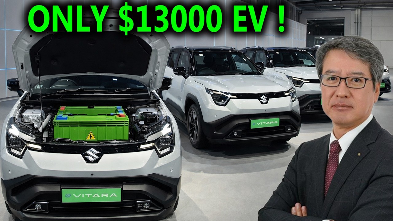 Компания Maruti Suzuki анонсировала электромобиль за 13 000 долларов, который шокирует всех, а To...