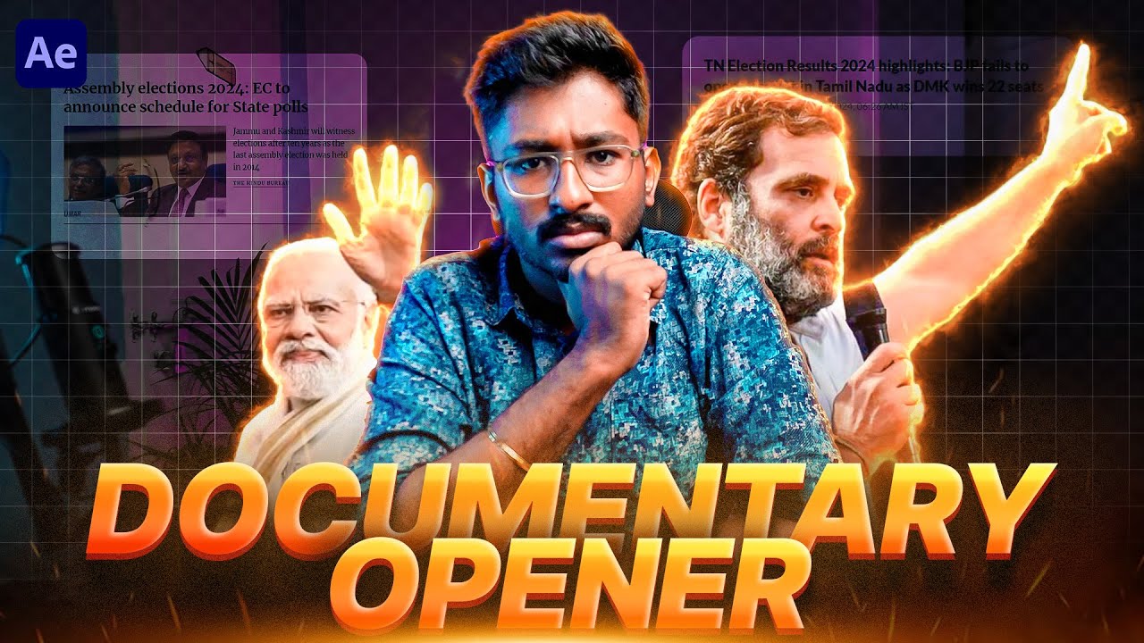Superஆன Documentary Style Animation Opener!