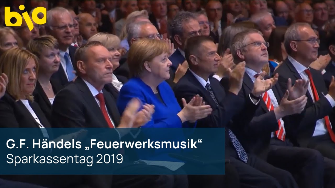 Das Bundesjugendorchester beim Sparkassentag 2019