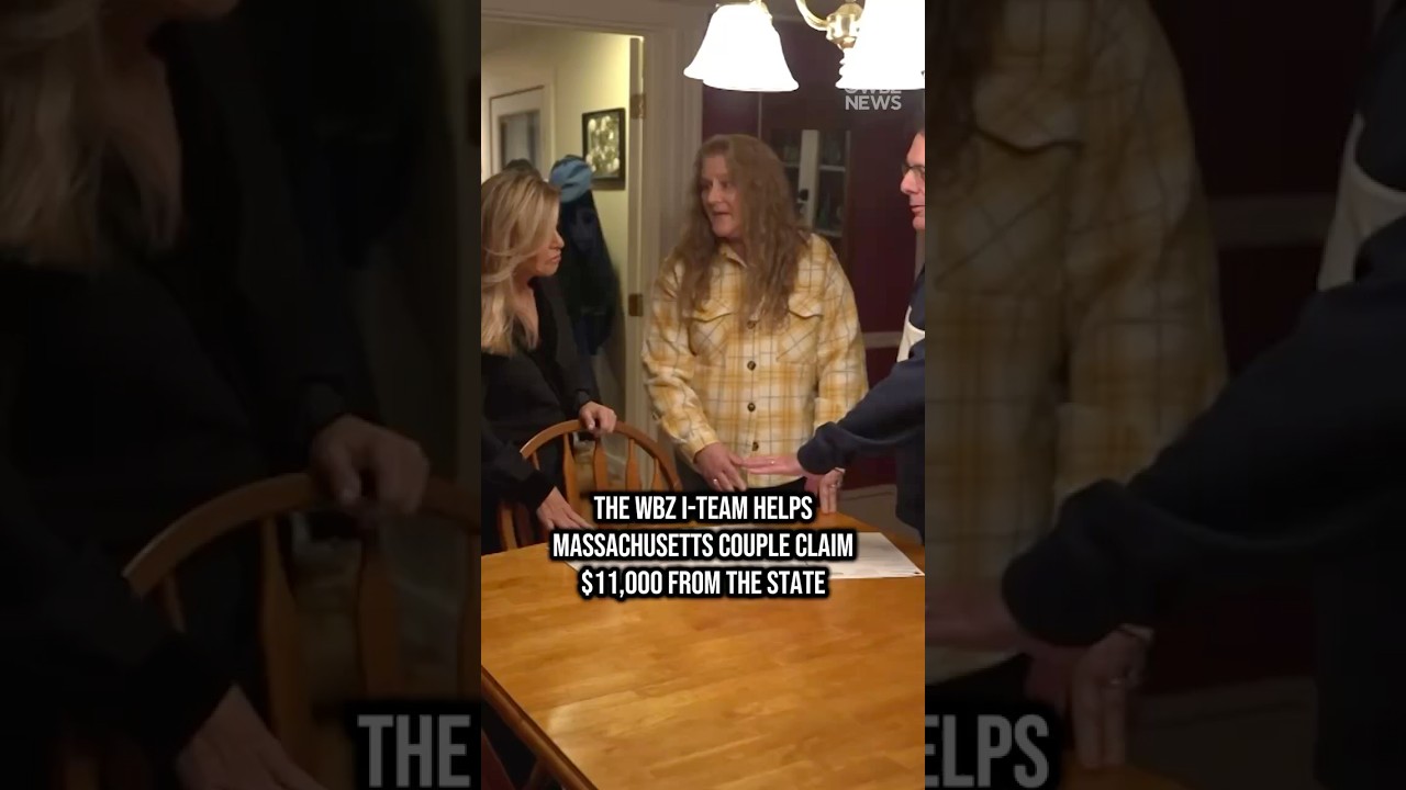 WBZ I-team helps Massachusetts couple claim $11,000 from the state