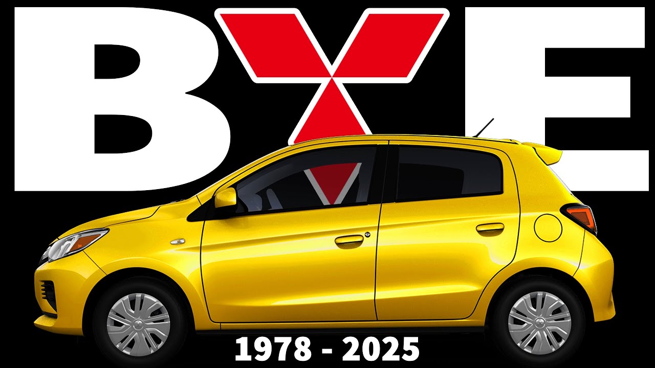 Mitsubishi KILLS its last car - R.I.P. Mirage...Only Pricey Crossovers Remain