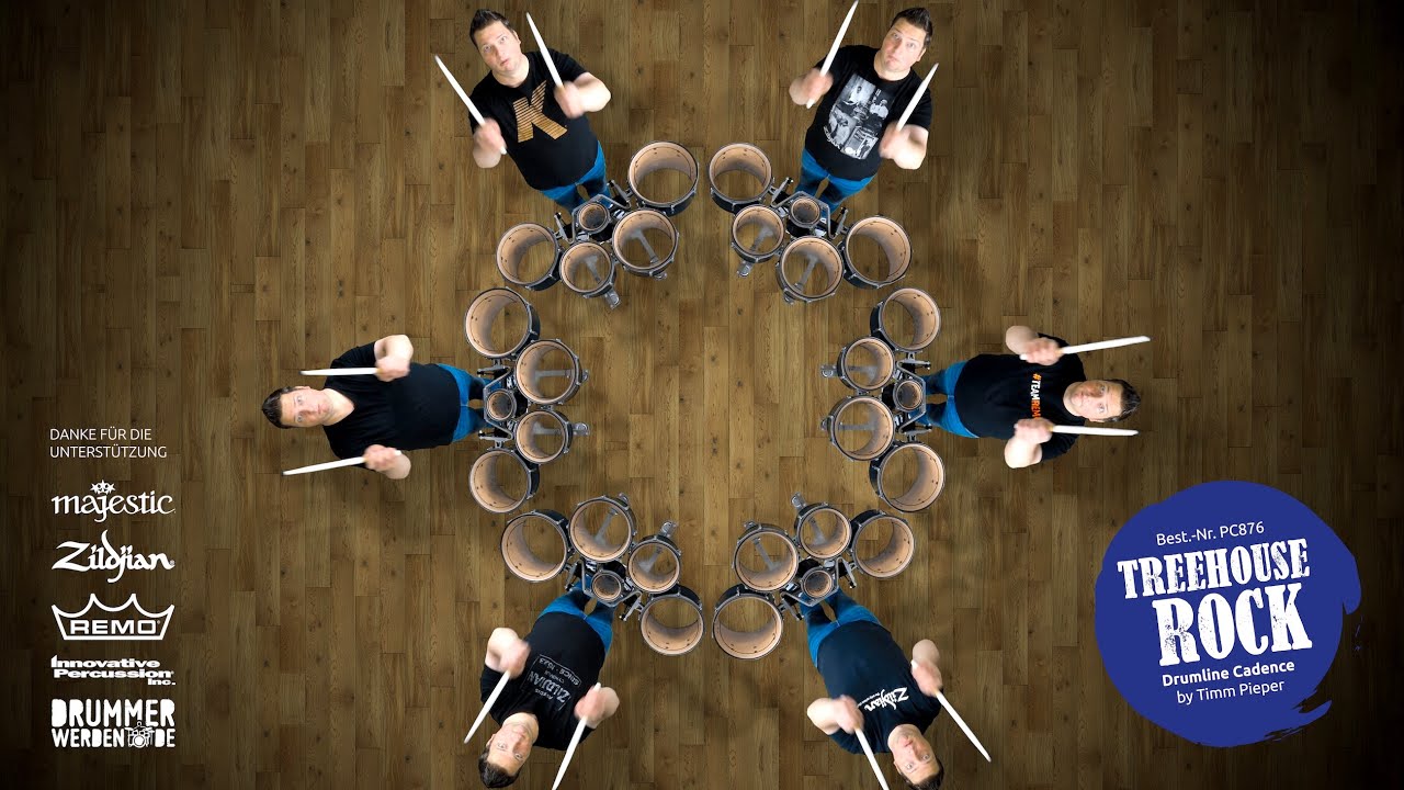 TREEHOUSE ROCK Street Cadence by Timm Pieper (Drumline)