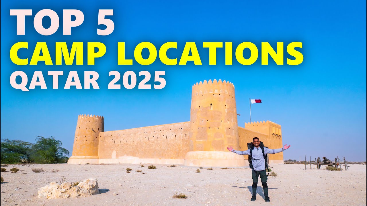 2025 Top 5 Camping Places in Qatar 🇶🇦(No Permits Required)
