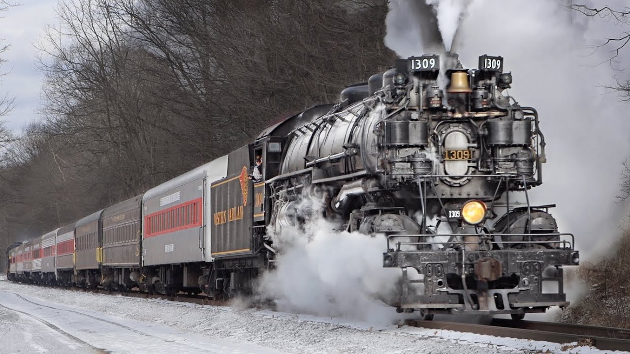 Western Maryland 1309: Winter Thunder in the Allegheny Mountains [4K]