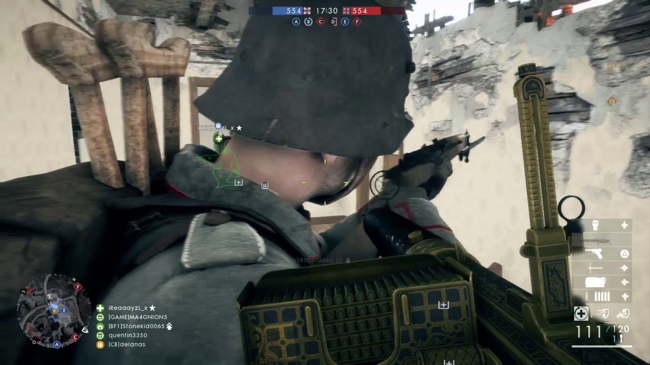 Eroberung - Perino LMG auf Narbe von St. Quentin