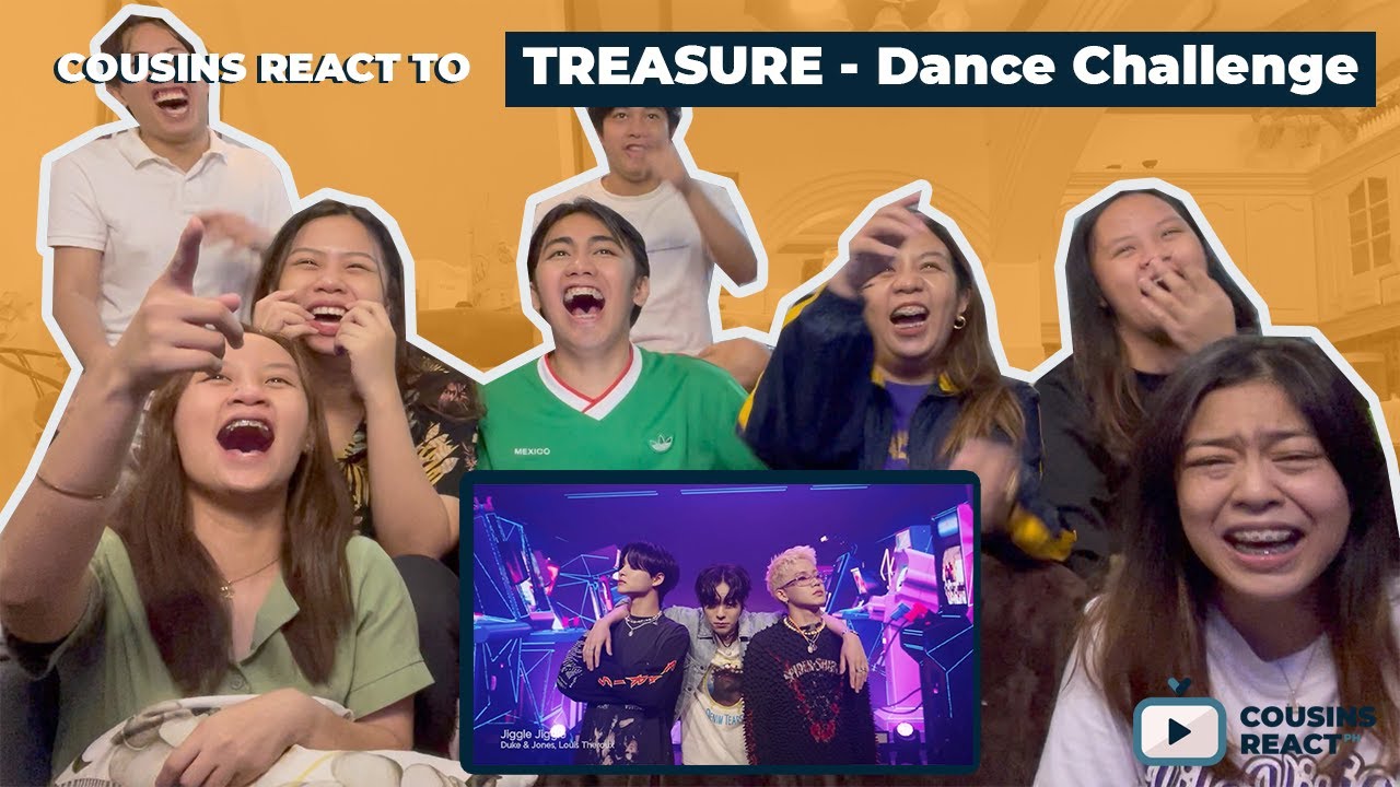 COUSINS REACT TO TREASURE - SPECIAL DANCE CHALLENGE HITS COMPILATION (2nd ANNIVER2ARY ver.)