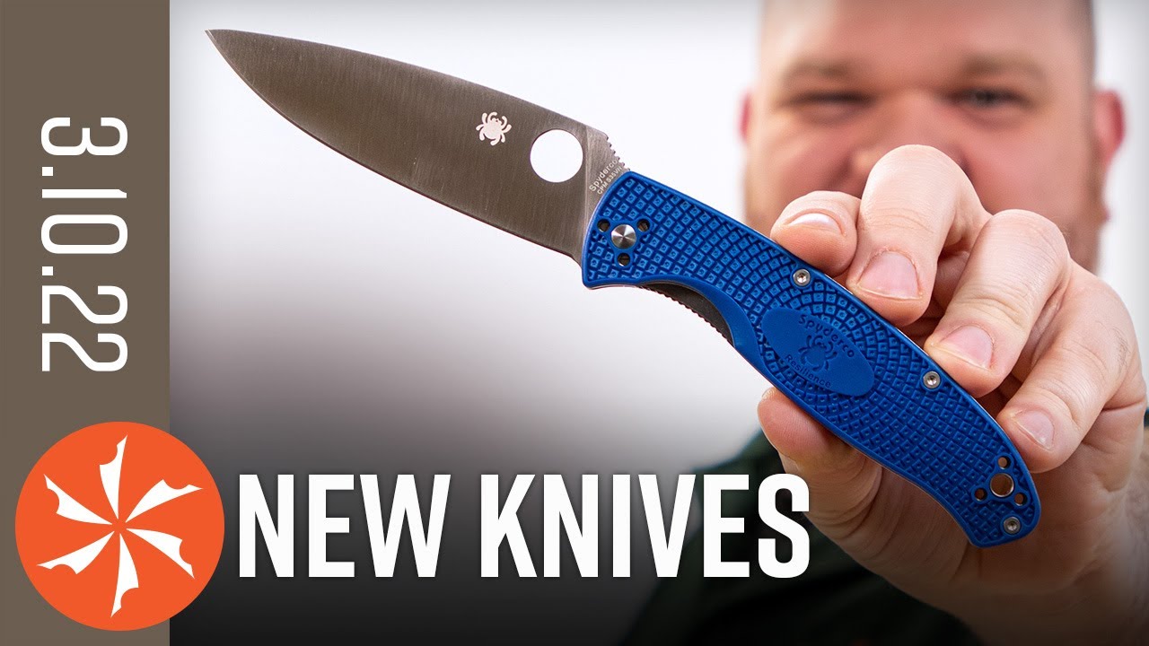 New Knives for the Week of March 10th, 2022 Just In at KnifeCenter.com