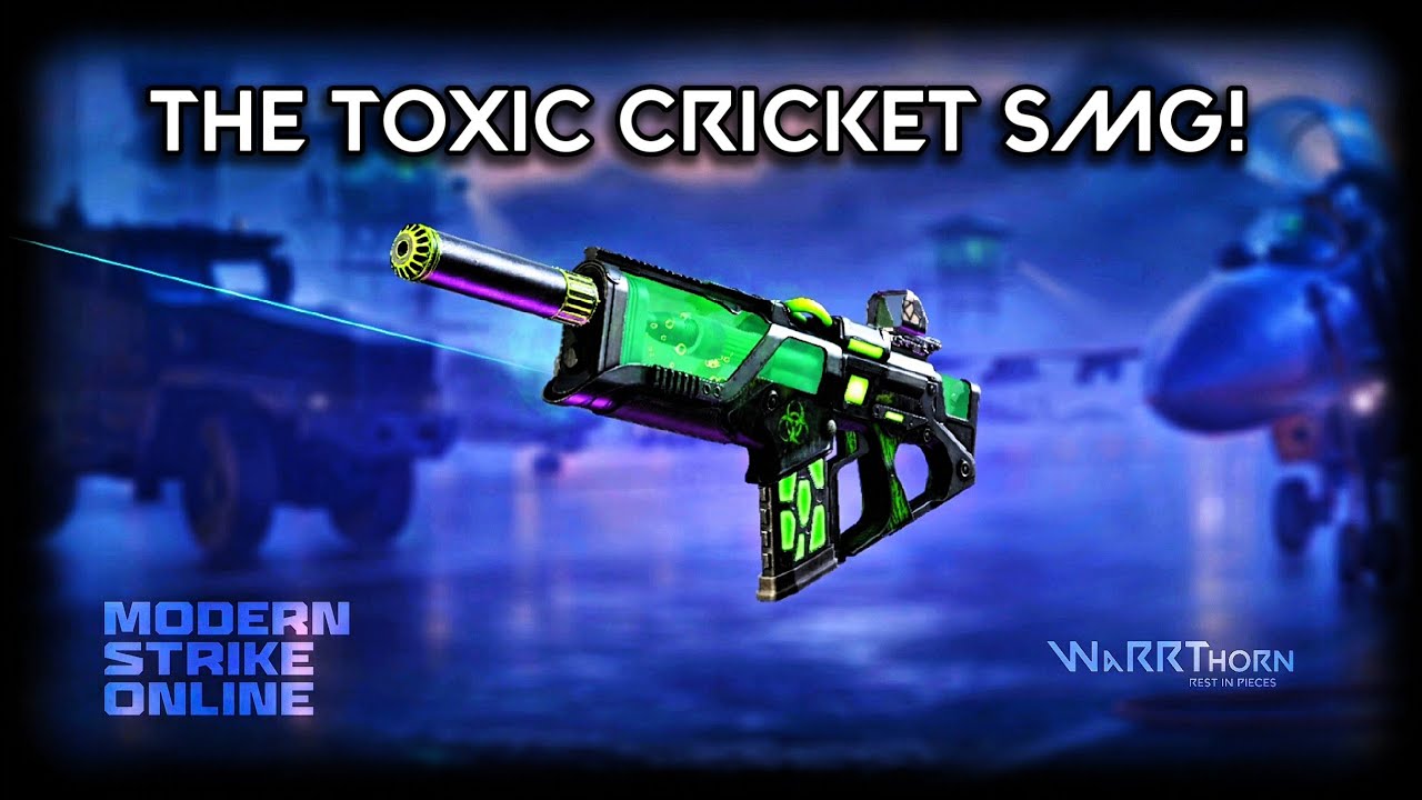 MSO - TOXIC CRICKET SMG!!! FIVE FINGER CLAW GAMEPLAY - #modernstrikeonline