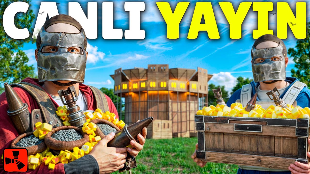 [CANLI] Gün : 2 TURNUVAYA DEVAM!  | Rust Türkçe