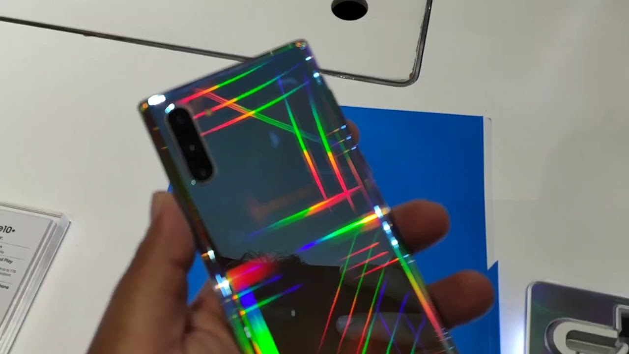 Samsung Galaxy Note 10 (Aura Glow) Hands On || techENT Tech Your Way