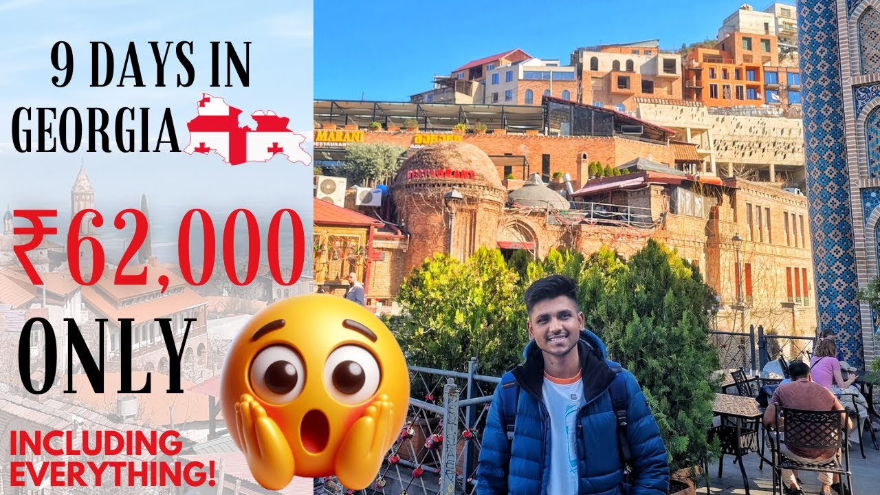 I Spent ONLY ₹62,000 on a 9 Day Trip to Georgia 🇬🇪 Including FLIGHTS - Full Expense Breakdown!
