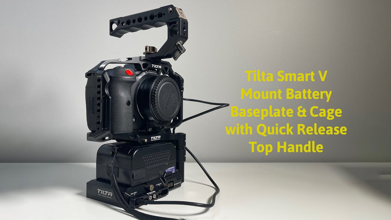 Review/ unboxing of Tilta cage & Smart V mount baseplate