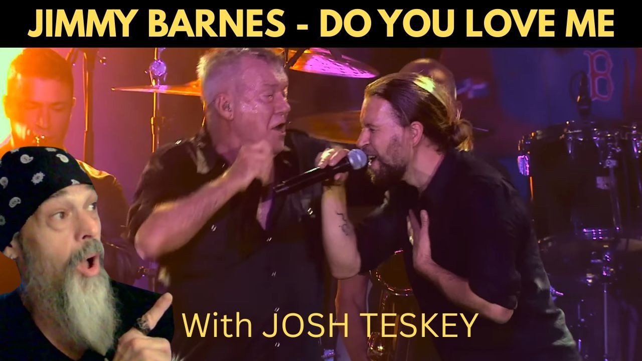 JIMMY BARNES - 'DO YOU LOVE ME' - FUN! Jimmy Belts Out This Cassic! Metal Musician REACTION/ANALYSIS