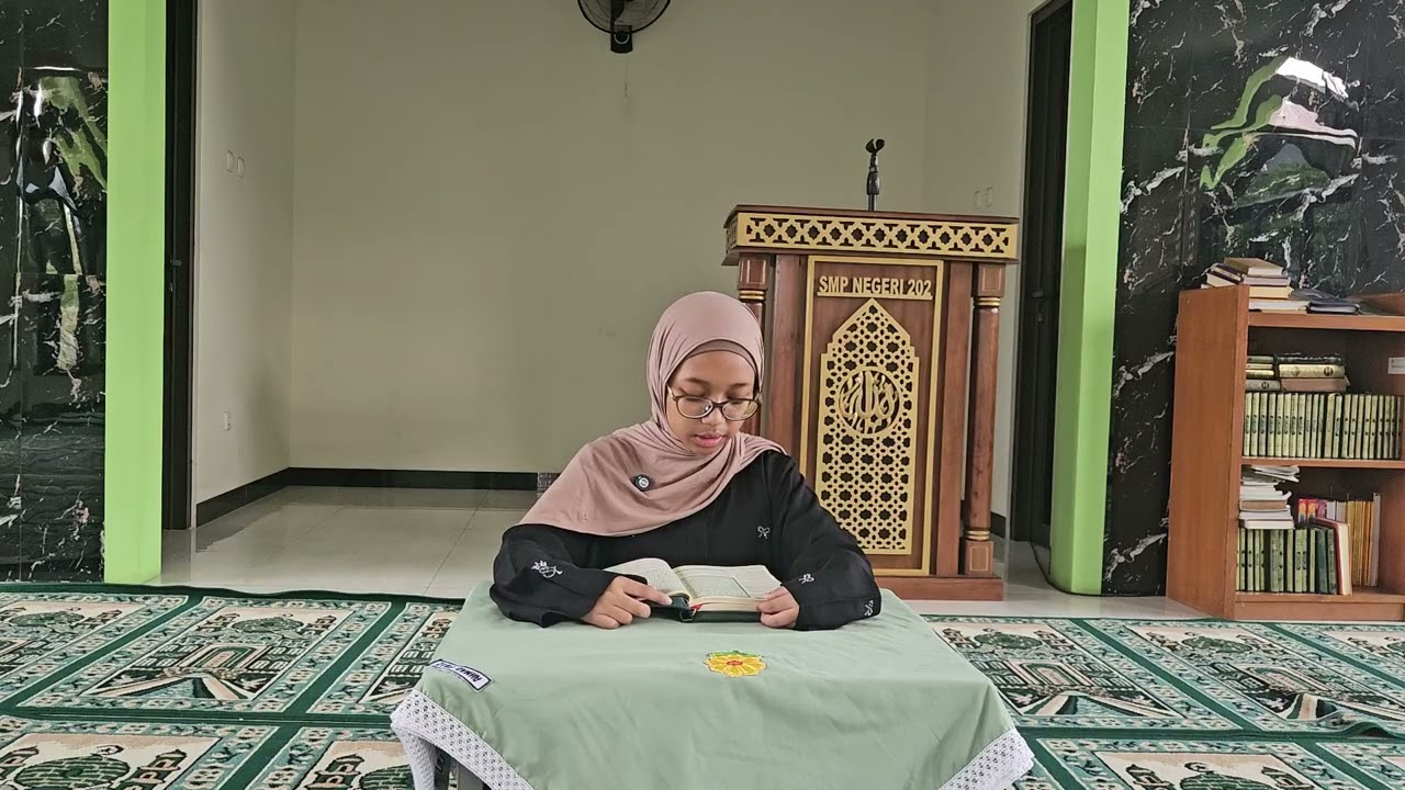 LOMBA MTQ ZAHRA ALIYAH SALSABILA SMPN 202 JAKARTA