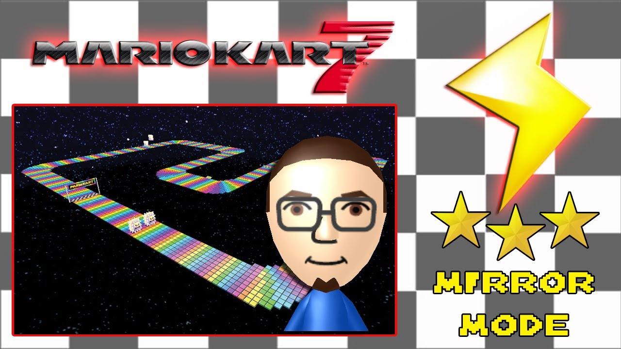 Mario Kart 7 (Lightning Cup Mirror Mode | 3 Star Rank) & Ending