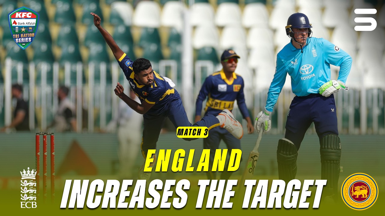 England Increases The Target | England vs Sri Lanka | Match 3 | ODI Tri-Series 2026 | PCB | M9S1H