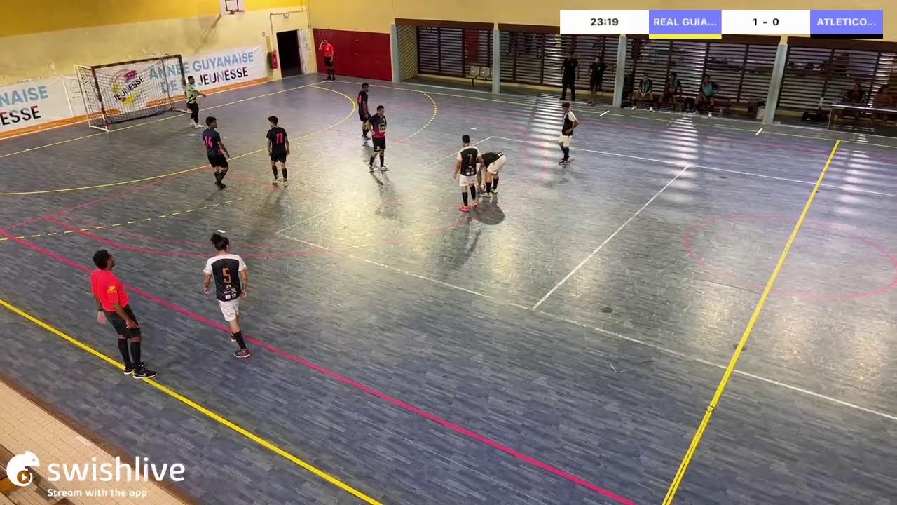 PREMIER MI-TEMPS
REAL GUIANA  VS ATLETICO FC