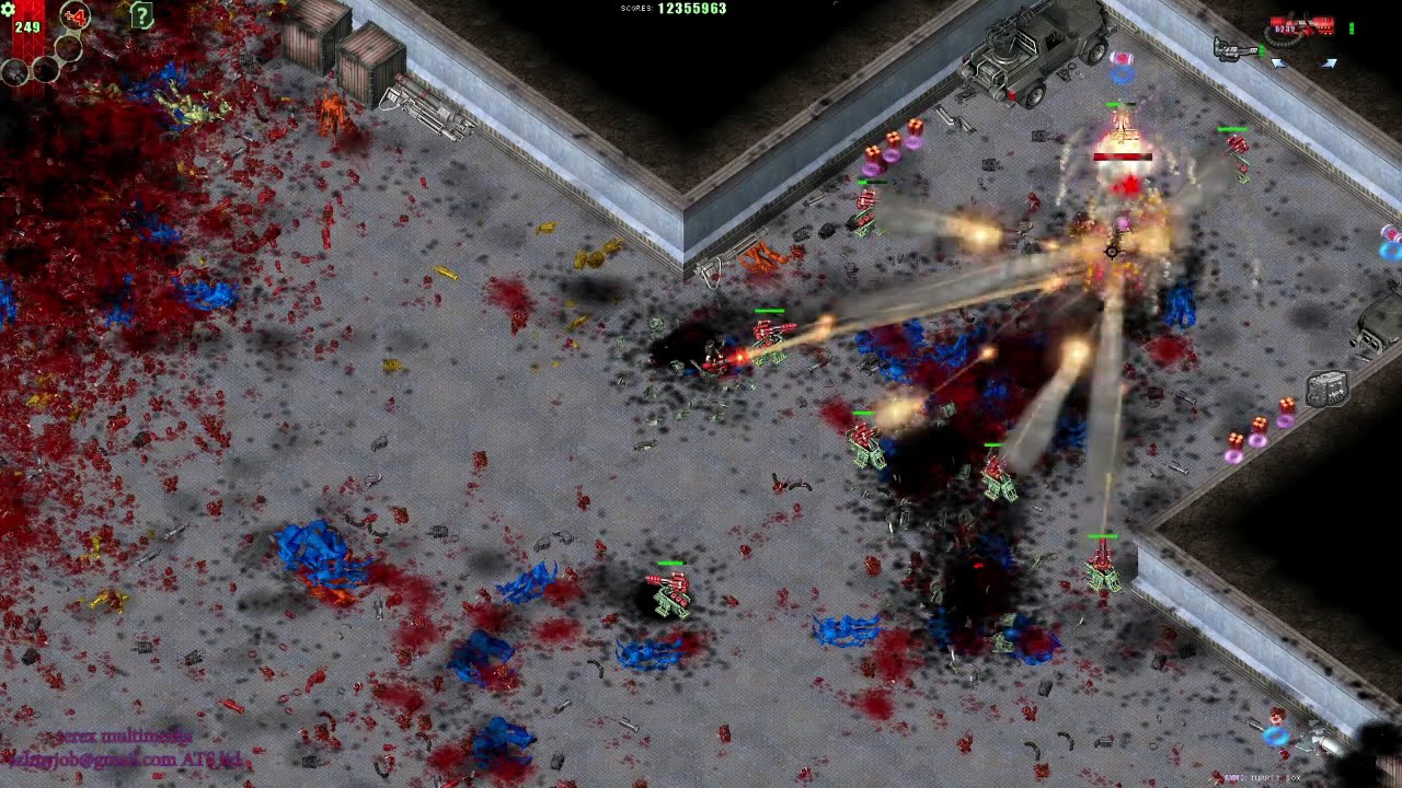 alien shooter-last hope-boss scorpion(last boss)
