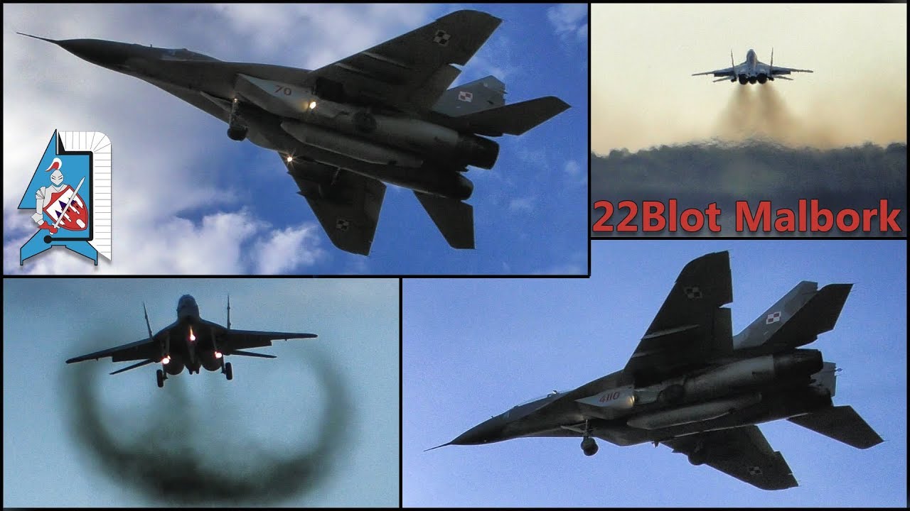 MiG-29 Fulcrum 22 Baza Lotnictwa Taktycznego Malbork HD