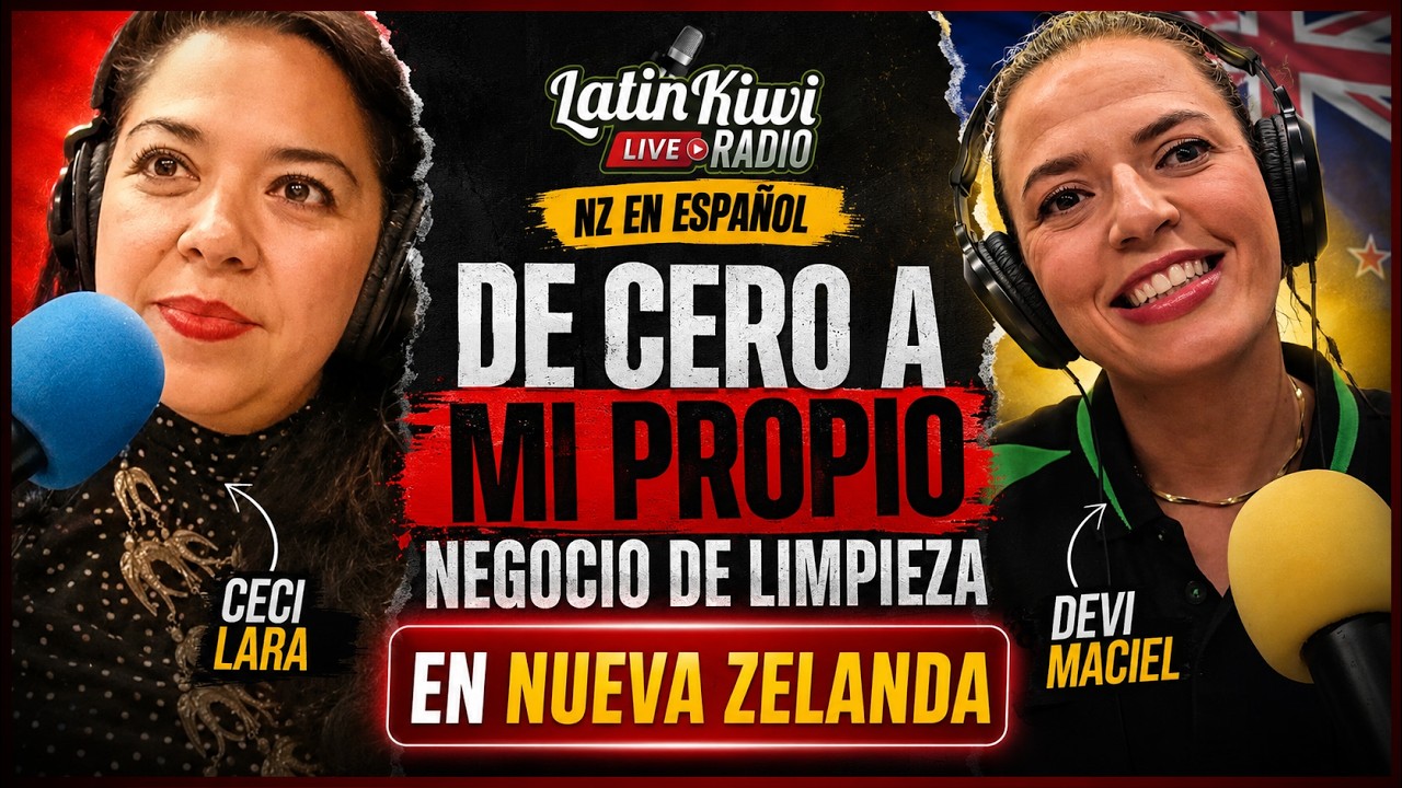 Abrió su negocio de LIMPIEZA en NUEVA ZELANDA!
