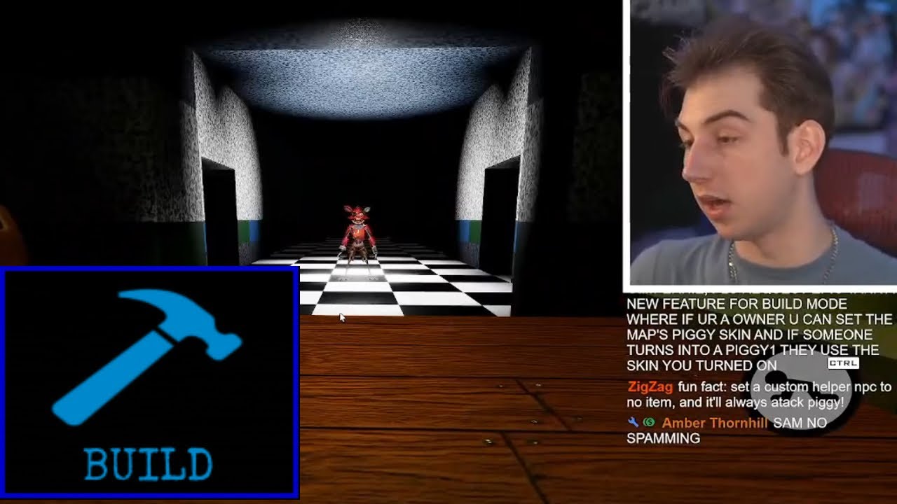 ErnieC3 застрял на моей карте Five Nights at Freddy's 2 в режиме строительства Piggy