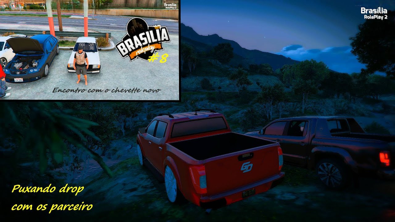 Chevette novo + Puxando drop com os parceiros - Brasília RP #8