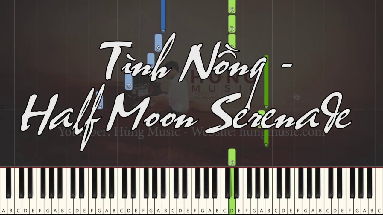 Tình Nồng Piano - Half Moon Serenade Piano - Naoko Kawai