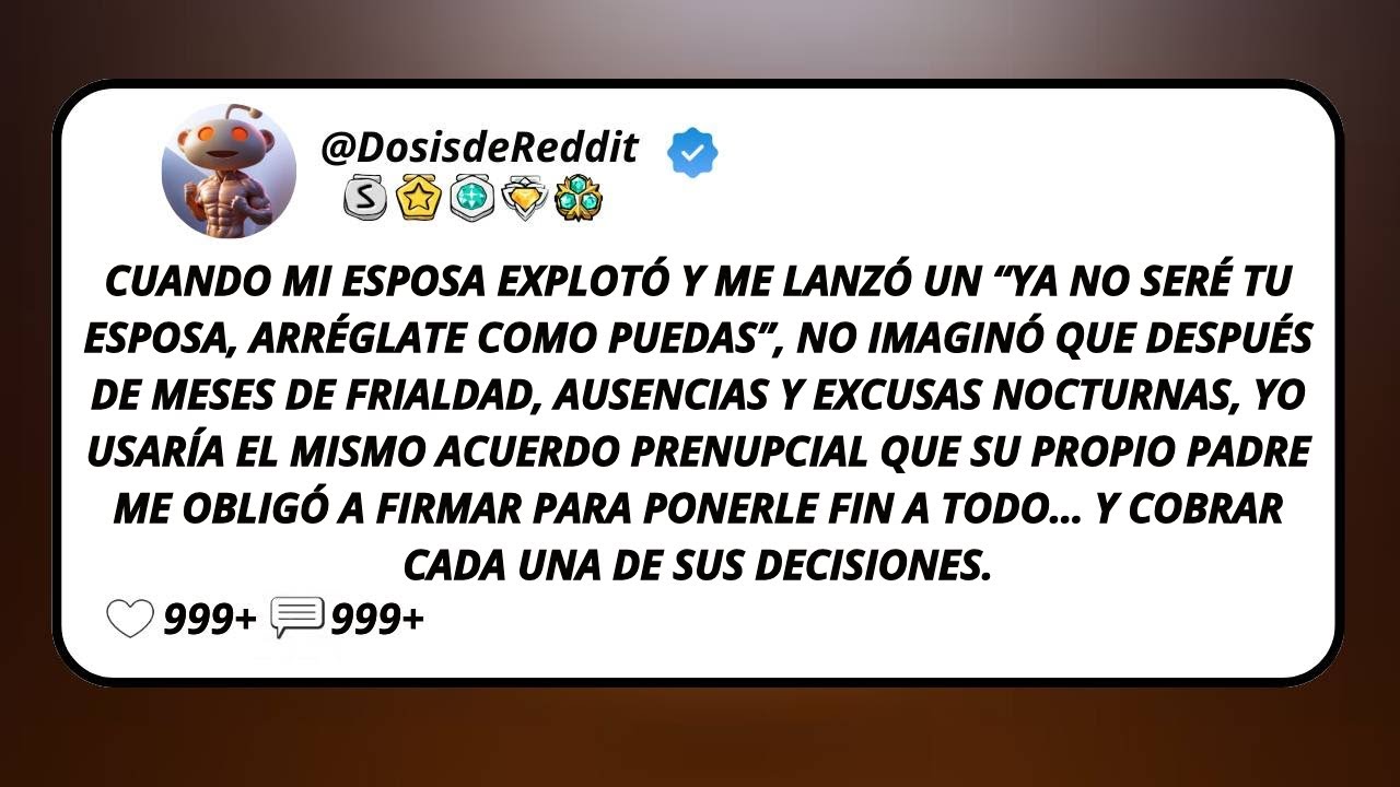 Cuando Mi Esposa Explotó Y Me Lanzó Un “Ya No Seré Tu Esposa, Arréglate Como Puedas”, No Imaginó...