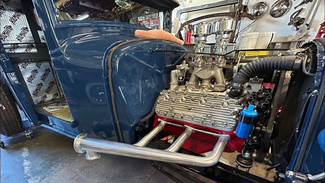 These Headers Don’t Fit! Modifying Lakes Headers to fit a 33 Ford Pickup
