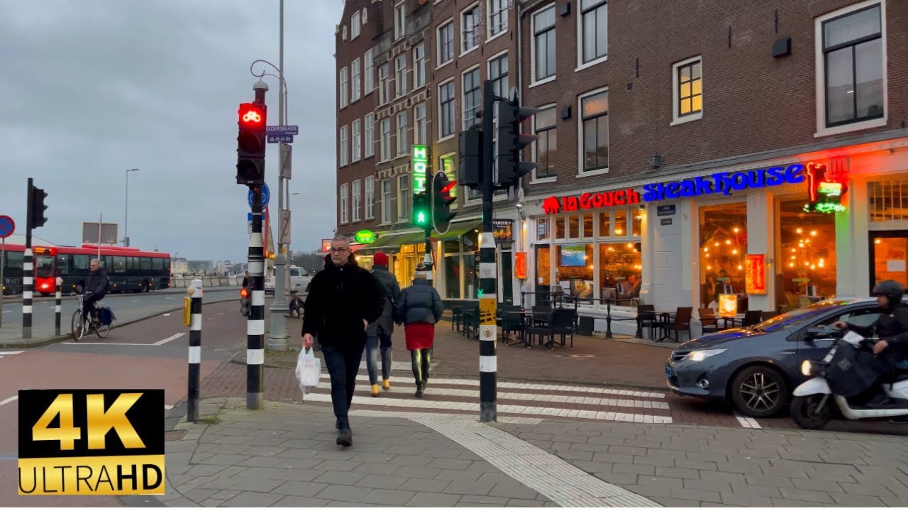 Amsterdam, Netherlands 🇳🇱 | 4K- HDR | February 2023 | Walking Video 02 | @ontheway005 #on_the_way