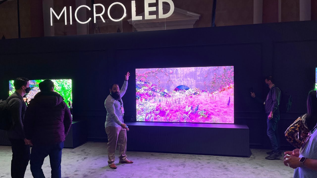 Samsung First Look *NEW* 110, 101 & 89 Inch Micro LED TVs AVS Forum Best of CES 2022 Award Winner
