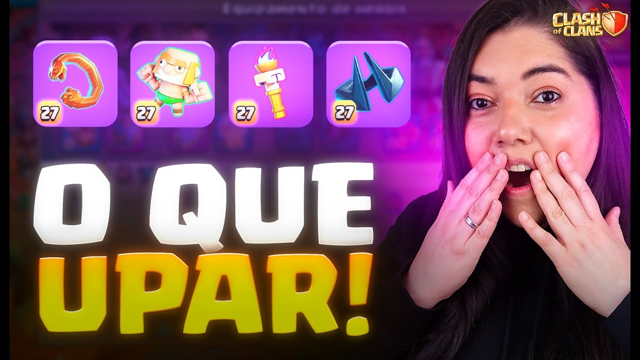 Equipamentos de Heróis Atualizados no Clash of Clans: O Que Upar em Cada CV Economizando Minérios