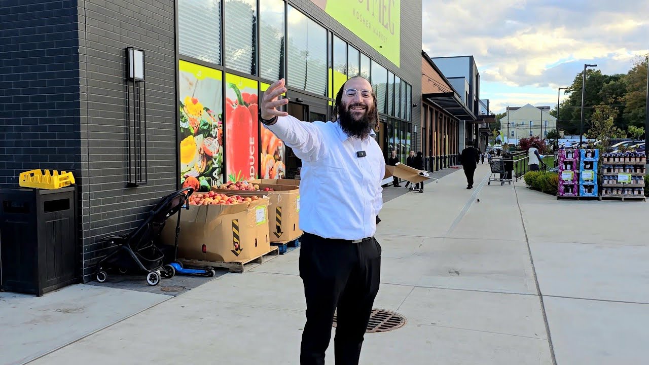 Weekly video with Yossy Brach getting ready for sukkas at the new NUTMEG supermarket