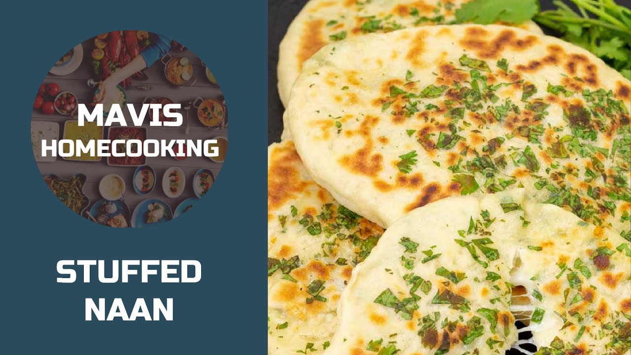 Onion stuffed Naan | Home Cooking | Mavis Kitchen